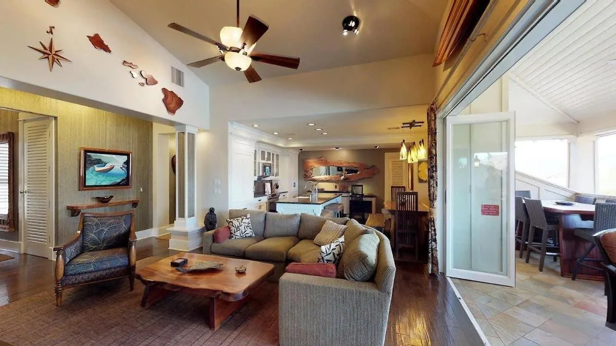 C300 Custom 4 Bedroom Ocean View Penthouse Koloa