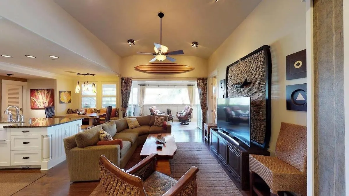 Villa C300 Custom 4 Bedroom Ocean View Penthouse Koloa